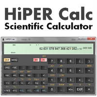 HiPER Calc Scientific (โปรแกรมเครื่องคิดเลขวิทยาศาสตร์) : 