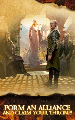 The Hobbit Kingdoms of Middle earth (App เกมส์ฮอบบิท) : 