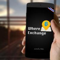 Where Exchange (App ค้นหาจุดแลกเงิน ดูอัตราแลกเปลี่ยนเงินดีที่สุด)
