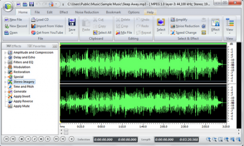 Audio Editor (โปรแกรม Free Audio Editor ตัดต่อเสียง ทำริงโทน) : 