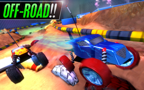 Touch Racing 2 (App เกมส์แข่งรถจิ๋ว) : 