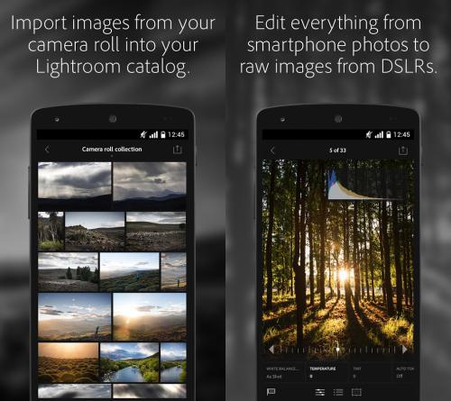 Adobe Lightroom Mobile (App แต่งรูป ไลท์รูม) : 