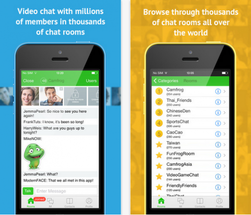 Camfrog Video Chat (App เล่นแคมฟรอก) : 