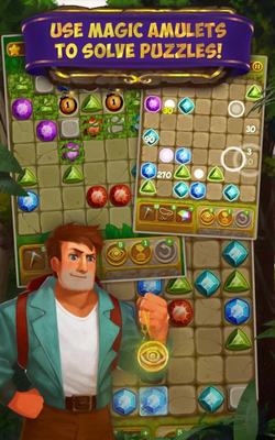 Gemcrafter Puzzle Journey (App เกมส์เรียงเพชรใหม่) : 