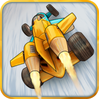 Jet Car Stunts 2 (App เกมส์ขับรถอวกาศ)
