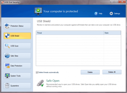 USB Disk Security (ป้องกันการคัดลอก เปลี่ยนแปลงข้อมูล USB) : 