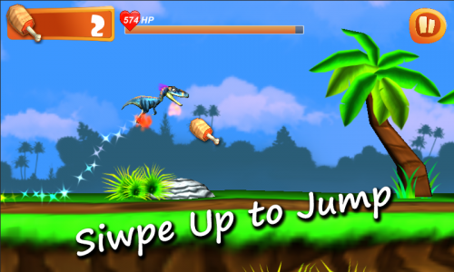 Dino Little Run (App เกมส์วิ่งไดโนเสาร์ 3 มิติ โดยคนไทย) : 
