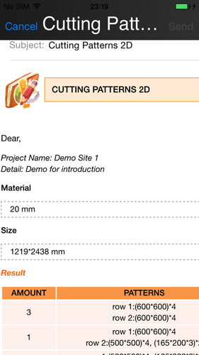 Cutting Pattern 2D (App คำนวณการตัดท่อ ตัดไม้ ตัดเหล็ก ให้คุ้มที่สุด) : 