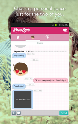 LoveByte for Couples in Love (App ไดอารี่คู่รักออนไลน์) : 