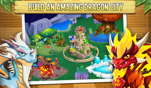 Dragon City (App เกมส์เมืองแห่งมังกร) : 