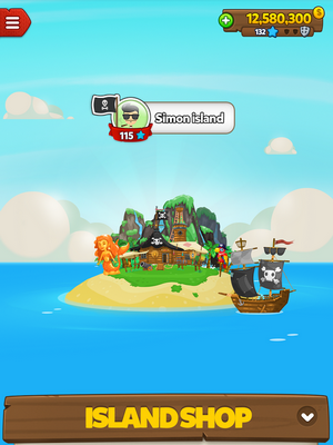 Pirate Kings (App เกมส์ล่าสมบัติ ราชาโจรสลัด) : 