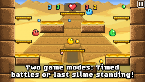 Battle Slimes (App เกมส์ยิงหยดน้ำ) : 