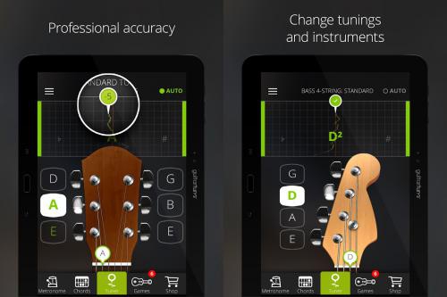 Guitar Tuner Free (App ตั้งสายกีต้าร์ จูนสายกีต้าร์) : 