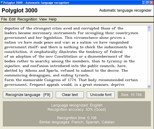 Polyglot 3000 (โปรแกรม จำแนกภาษาทั่วโลก 470 ภาษา) : 
