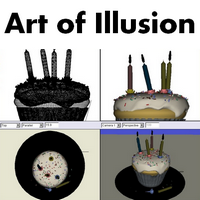 Art of Illusion (โปรแกรม Art of Illusion ออกแบบโมเดล 3 มิติ ฟรี) : 