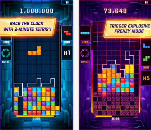 Tetris (App เกมส์ Tetris เกมตัวต่อ) : 