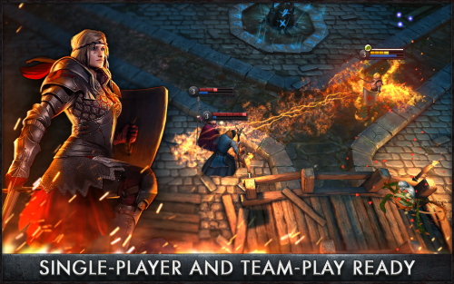 The Witcher Battle Arena (App เกมส์ต่อสู้เวทมนต์) : 