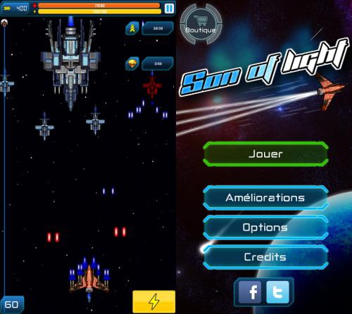 Son of Light (App เกมส์ถล่มอวกาศ) : 