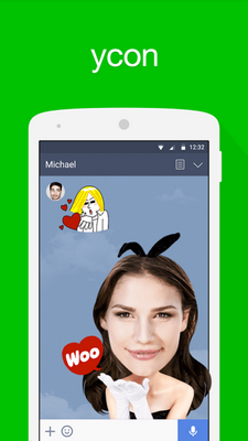 ycon make your emoticon (App สร้างสติ๊กเกอร์สไตล์คุณ) : 