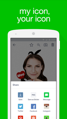 ycon make your emoticon (App สร้างสติ๊กเกอร์สไตล์คุณ) : 