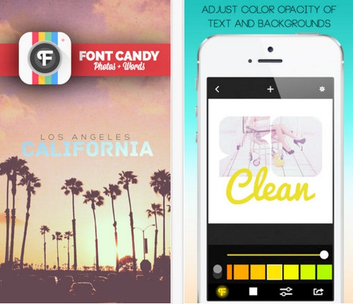Font Candy (App แต่งรูปใส่ข้อความสีสันสดใส) : 