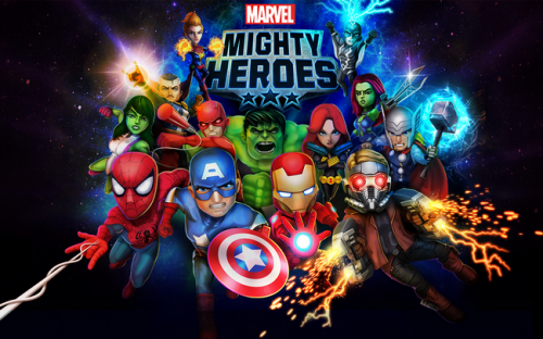 Marvel Mighty Heroes (App เกมส์มาเวลผจญภัย ฟรี) : 