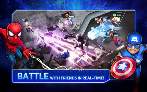 Marvel Mighty Heroes (App เกมส์มาเวลผจญภัย ฟรี) : 
