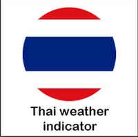Thai weather indicator (App รายงานสภาพอากาศ) : 