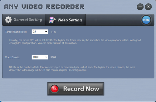 Any Video Recorder : 