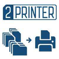 2Printer (สั่งพิมพ์เอกสาร 2Printer พร้อมๆ กันผ่านการพิมพ์คำสั่ง) : 