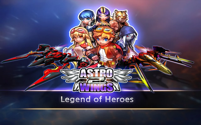 AstroWings 2 Legend of Heroes (App เกมส์ยานรบอวกาศ) : 