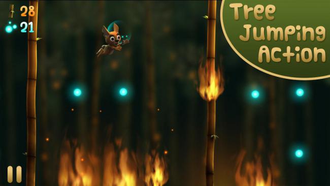 Tree Jump Adventure (App เกมส์กระโดดต้นไผ่) : 