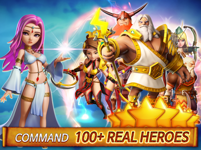 Hero Sky (App เกมส์ต่อสู้กลุ่มฮีโร่) : 