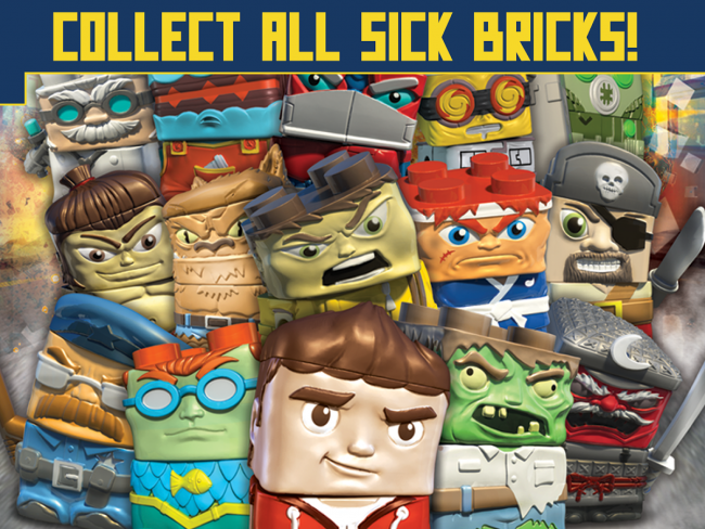 Sick Bricks (App เกมส์ปกป้องหมู่บ้านบล็อก) : 
