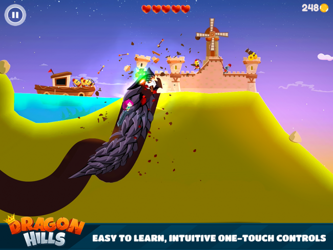 Dragon Hills (App เกมส์มังกรตะลุยด่าน) : 