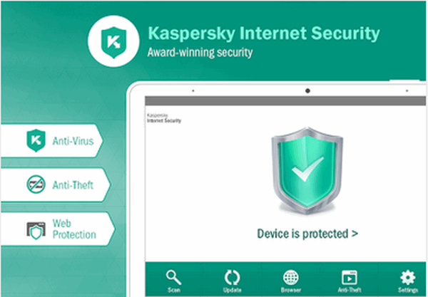 Kaspersky Tablet Security (App ปกป้องข้อมูลส่วนตัวบน Tablet) : 
