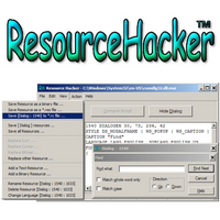 Resource Hacker (โปรแกรมแก้ไขไฟล์ EXE และ RES ง่ายๆ) : 