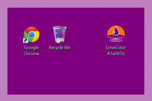 LoneColor (โปรแกรม LoneColor เปลี่ยนสีพื้นหลัง Windows ฟรี) : 