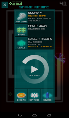 Snake Rewind (App เกมส์เจ้างูน้อยรีเทิร์นบนสมาร์ทโฟน) : 