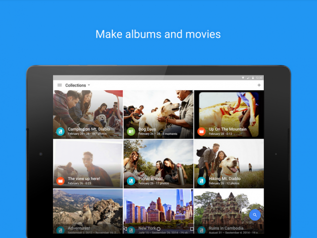 Google Photos (App เก็บรูป Google Photos เป็น คลังแกลลอรี่ จัดการรูปภาพ) : 