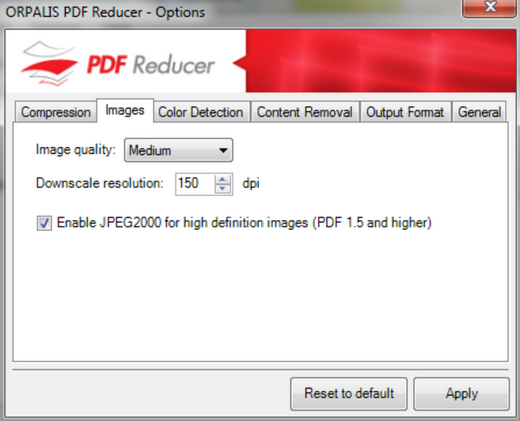 PDF Reducer Free (โปรแกรม PDF Reducer โดย ORPALIS ฟรี ย่อขนาดไฟล์ PDF ) : 