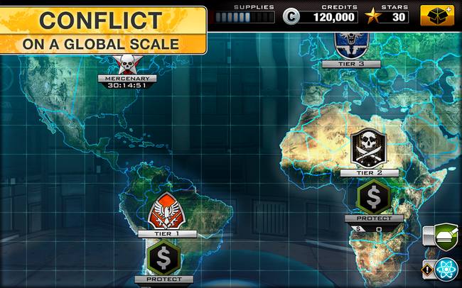 Modern Command (App เกมส์ Modern Command กลยุทธ์สงครามโลกอนาคต) : 