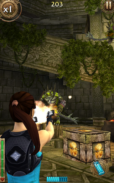 Lara Croft Relic Run (App เกมส์วิ่งสไตล์ทูมไรเดอร์) : 