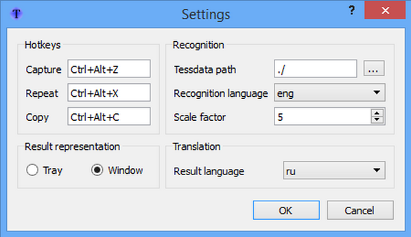 Screen Translator (โปรแกรม จับภาพหน้าจอ และแปลภาษา) : 
