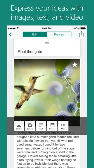 Office Sway (App จดโน้ตไอเดีย สร้างพรีเซนเทชัน) : 