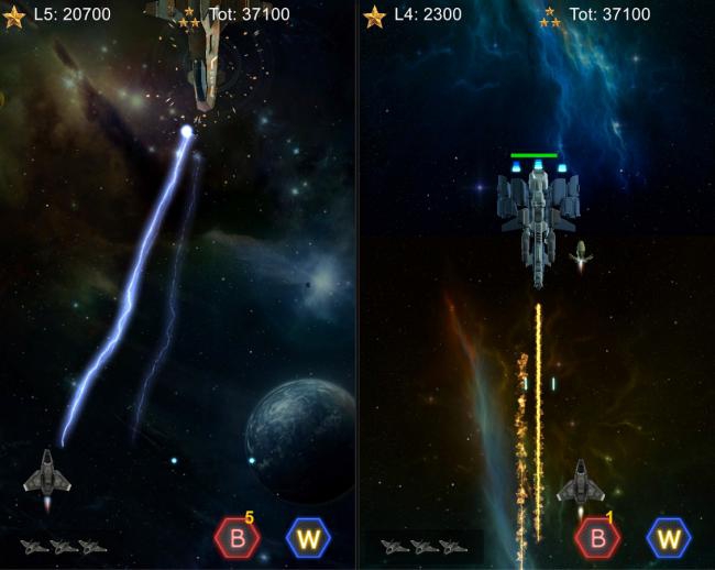 Galactus Space Shooter (App เกมส์ยิงตะลุยอวกาศ) : 