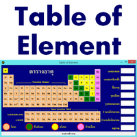 Table of Chemical Element