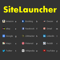 SiteLauncher (ตั้งปุ่มลัดเข้าเว็บไซต์ โปรดแบบทันใจบน Firefox) : 