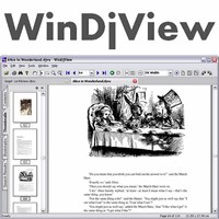 WinDjView (โปรแกรมอ่านไฟล์เอกสาร DjVu คล้ายๆ PDF ฟรี) : 