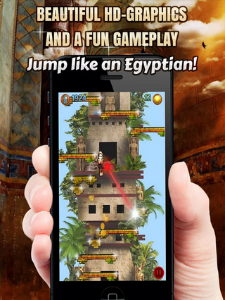 PharaOh Jump FREE (App เกมส์ฟาโรห์โดดติดจรวด) : 